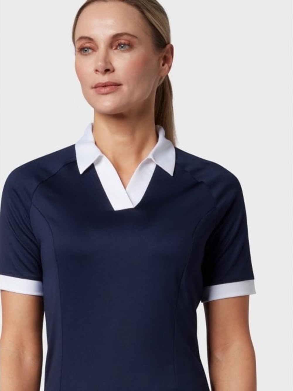 Callaway Navy and White Women’s Golf Polo Jersey